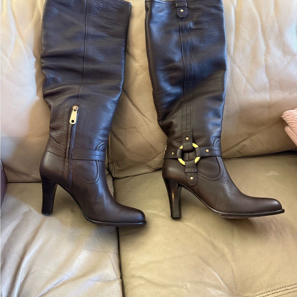 Bally Black Over the Knee Boots - Picture 3 of 4